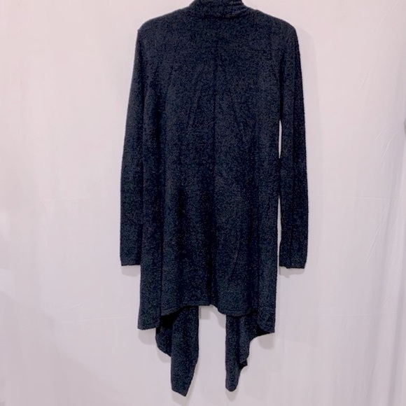BAREFOOT Dreams open cardigan waterfall long sleeves longline women’s size L/XL - Picture 2 of 9
